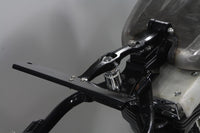 HARLEY Schwarzer Sitz T und Chrom-Kolben-Kit passend für 2000-2017 FXST, 2000-2017 FLST,