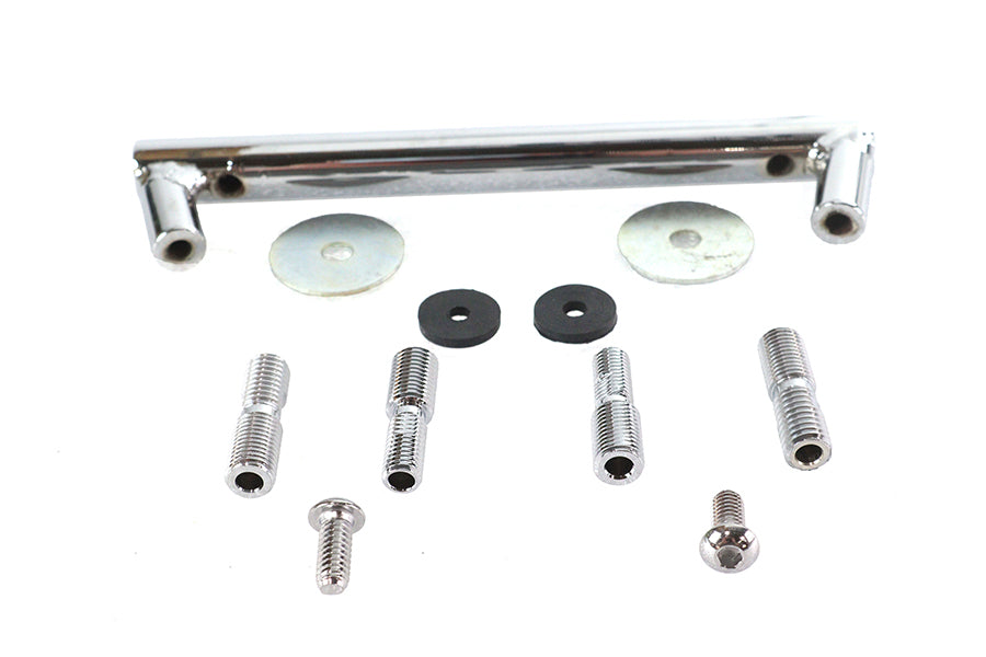 HARLEY Verchromte Runde Blinkerleiste, passend für FLT Modelle von 1991-2004,