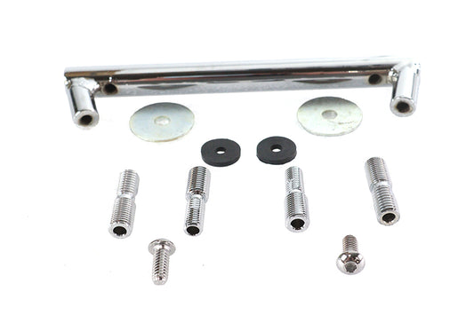 HARLEY Verchromte Runde Blinkerleiste, passend für FLT Modelle von 1991-2004,