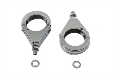 HARLEY 39mm Turn Signal Clamp Set with Grooves Fits 0-  Custom, application 0-  Custom, application