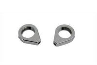 HARLEY Chrome Blinker-Klemmen-Kit 39mm Gabeln Passend für 0- Custom, Anwendung 0- Custom, Anwendung