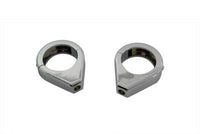 HARLEY Chrom Blinker Klemmensatz 41mm Gabeln Passend für 0- Custom, Anwendung 0- Custom, Anwendung
