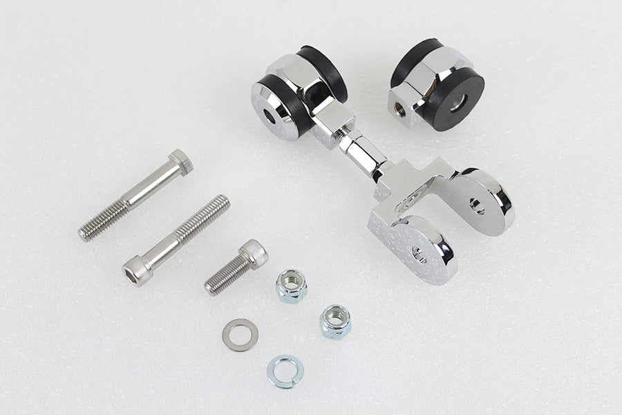 HARLEY Motorhalterungs-Stabilisator-Kit Chrom Passend für 2005-2017 FXD,