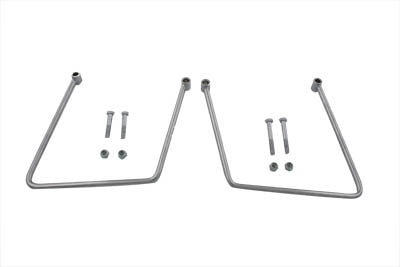 HARLEY Chrom Satteltaschenhalterung Set Passend für 1979-1981 XL,