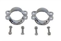 HARLEY Schalldämpfer Einlassklemmen-Set passend für 1985-1994 FLT,