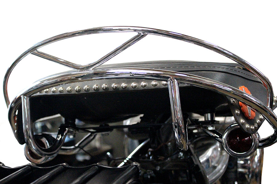HARLEY Verchromte Replika-Sitzschiene Passt 1949-1973 FL,   1949-1952 WL,