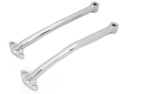 HARLEY Chrome Rear Fender Brace Set fits 0-  Custom,