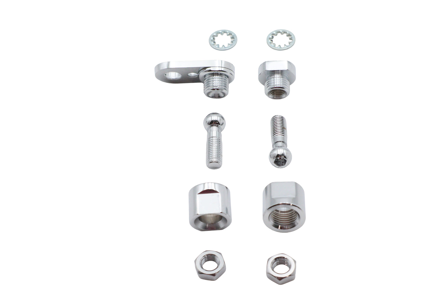 HARLEY Chrom Vorderer Blinker Klemmkugelbolzen Passend für 1988-2003 XLH, 883, 883 Hugger 1988-2003 XL, 12
