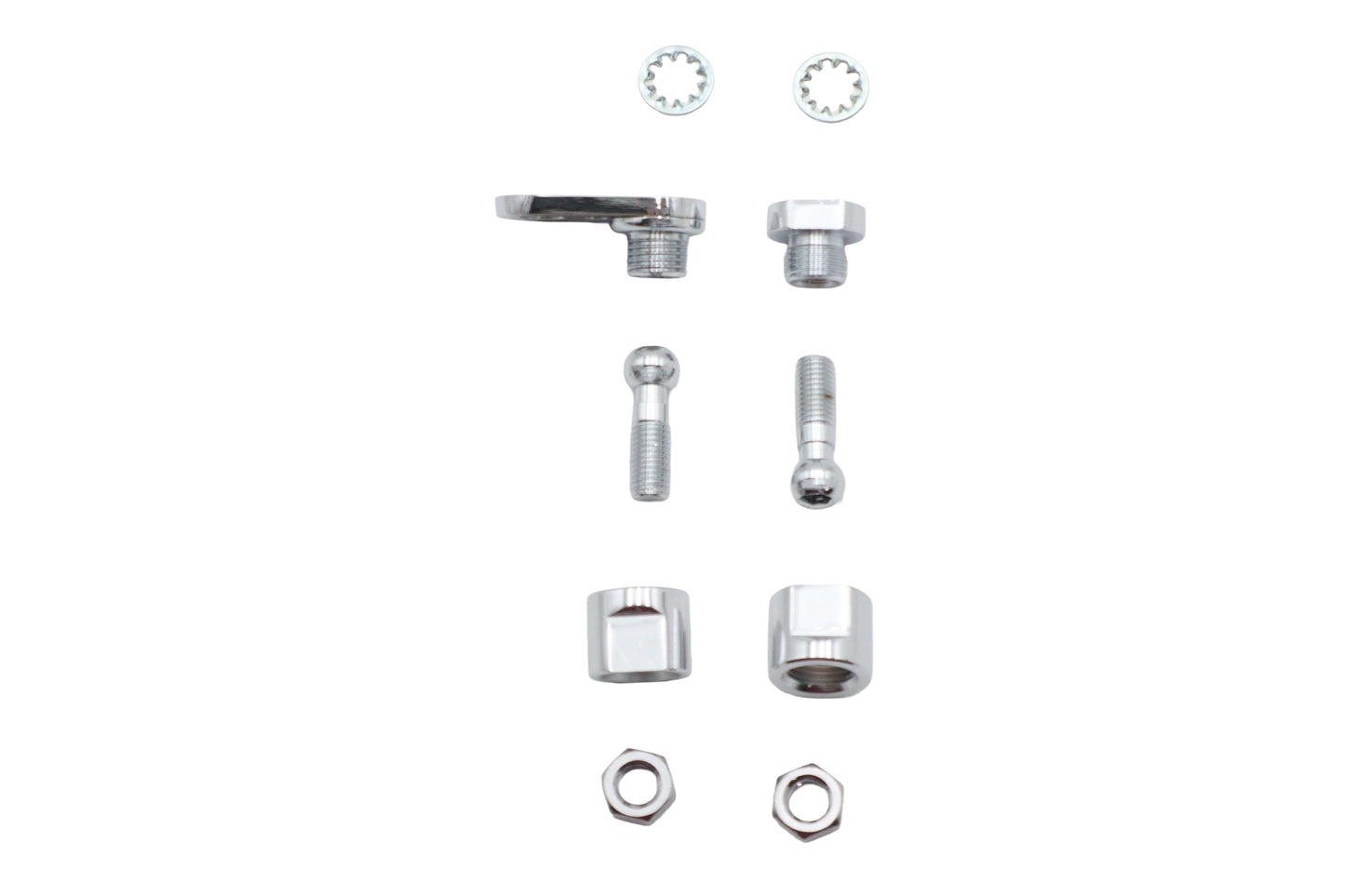 HARLEY Chrom Vorderer Blinker Klemmkugelbolzen Passend für 1988-2003 XLH, 883, 883 Hugger 1988-2003 XL, 12