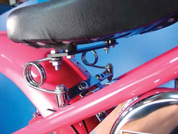 HARLEY Chrome Hair Pin Solo Seat Mount Kit fits 0-  Custom,