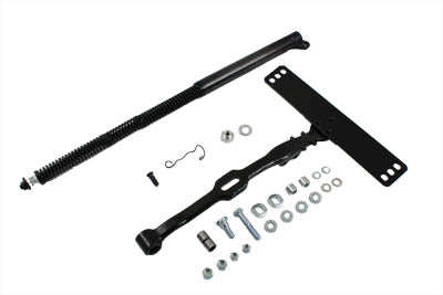 HARLEY Schwarze Replica Sitzbankstütze und T-Kit Passend für 1965-1980 FL,