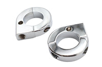 HARLEY Chrom Universal Montageklemmen-Set 1-1/8 Zoll Passend für 0- Kundenspezifisch, Anwendung