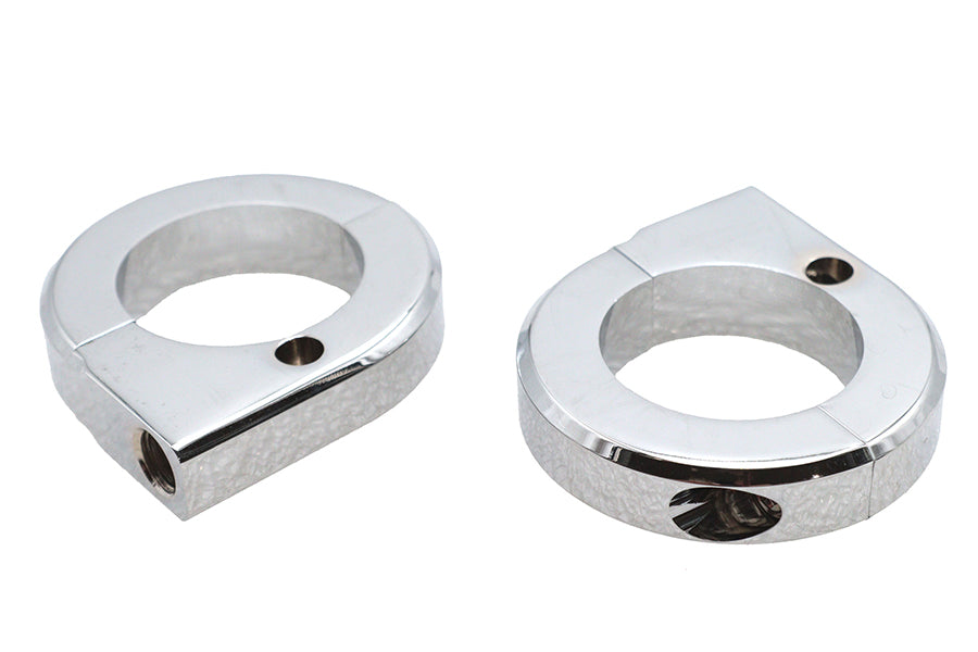 HARLEY Verchromtes Universal-Befestigungsklemmenset 1-3/8 Zoll Passend für 0- Zoll Custom, Anwendung