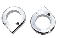 HARLEY Verchromtes Universal-Befestigungsklemmenset 1-3/8 Zoll Passend für 0- Zoll Custom, Anwendung