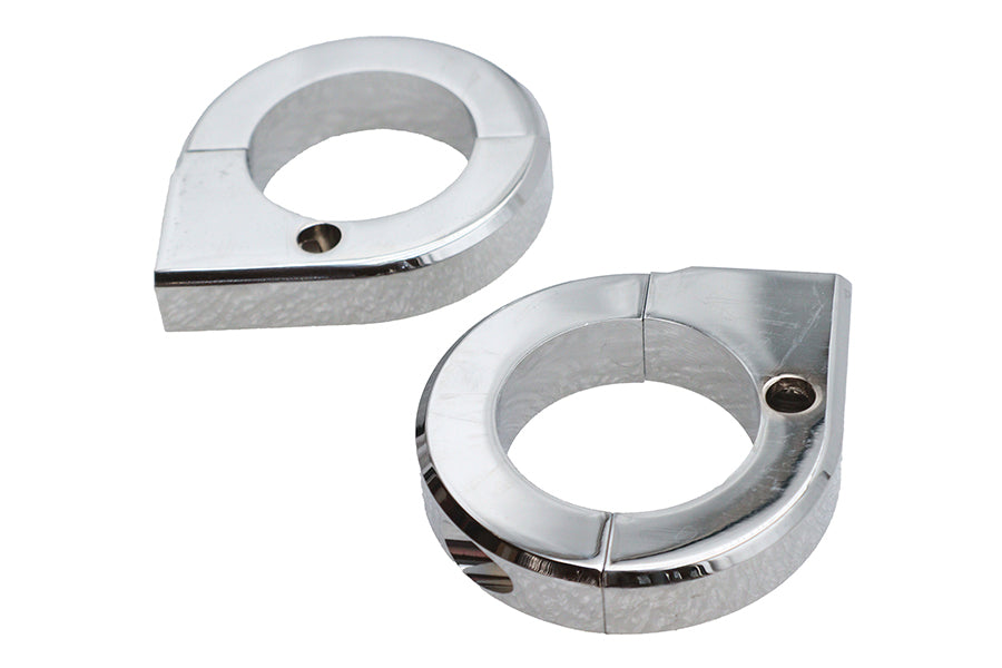 HARLEY Verchromtes Universal-Befestigungsklemmenset 1-3/8 Zoll Passend für 0- Zoll Custom, Anwendung