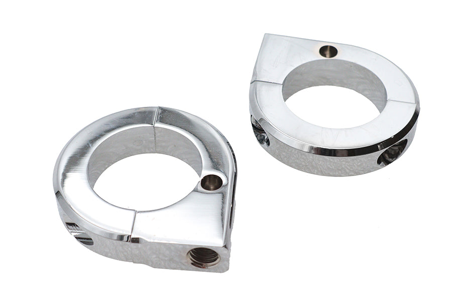 HARLEY Verchromtes Universal-Befestigungsklemmenset 1-3/8 Zoll Passend für 0- Zoll Custom, Anwendung