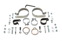 HARLEY Doppelauspuffschellen-Kit passend für 1966-1969 FL,