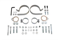 HARLEY Doppelauspuffschellen-Kit Passend für 1970–1984 FL,
