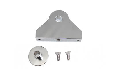 HARLEY Side Mount Bracket for Tail Lamp Chrome Billet fits 1984-1994 FXR,   1991-2017 FXD,