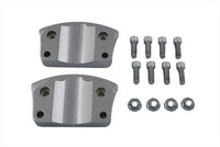 HARLEY Kotflügelhalterung Adapter Halterung Chrom Passend für 2000-2013 FLT, 2000-2013 FLHT,