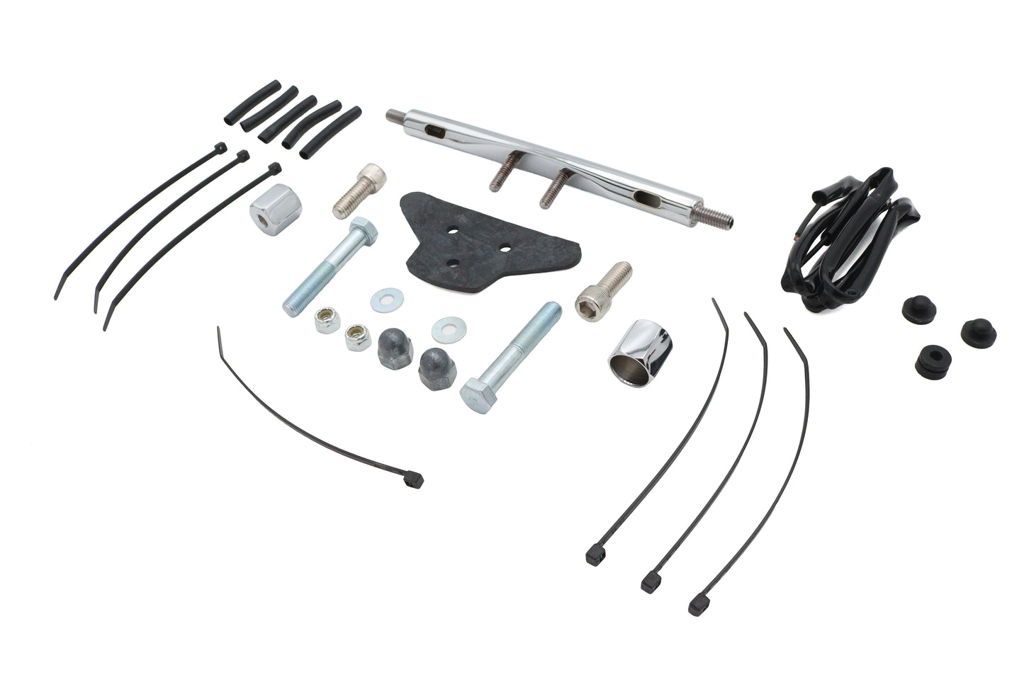HARLEY Chrom 7 Zoll Low Boyz Blinker-Kit Passt 1974-1984 FL, 1986-UP FLST,