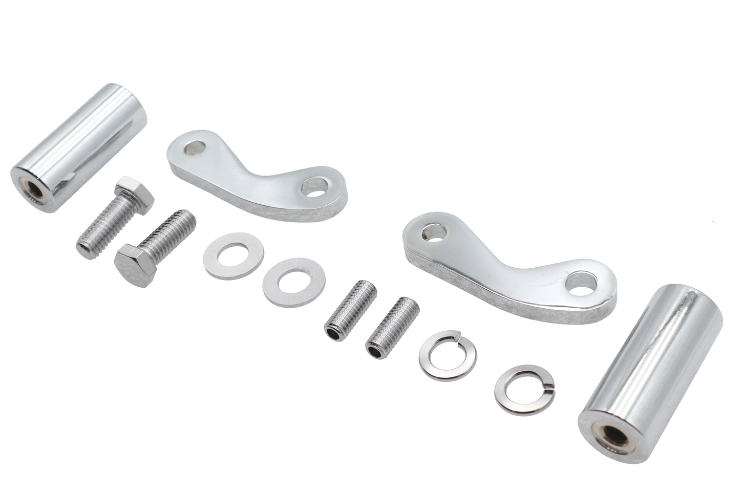 HARLEY Chrom 8-1/2 Zoll Blinkerhalter-Set vorne passend für 0- Zoll Custom, Anwendung