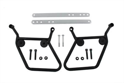 HARLEY Bubble Saddlebag-Hardware-Montagesatz passend für FXD ab Baujahr 1991,