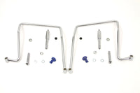 HARLEY Chrome Satteltaschen-Halterungs-Kit Passt für 1991-2007 FXD, 1991-2017 FXDWG, ausgenommen Modell 1993-1995