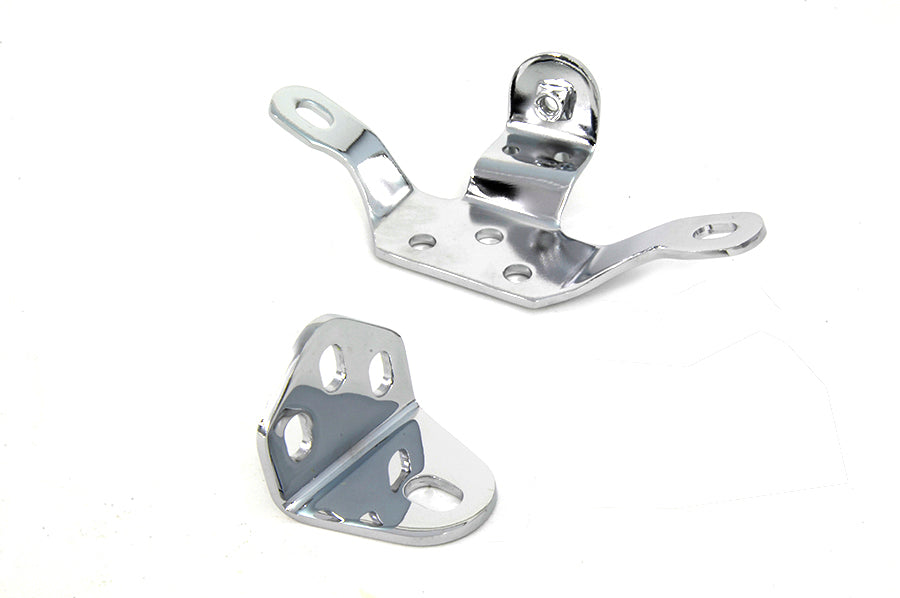 HARLEY Verchromter obere Motorhalterungssatz Passend für 2006-UP FXST, 2006-UP FLST,