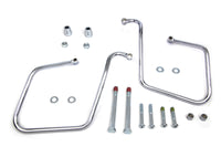 HARLEY Chrom Satteltaschenhalter-Set Passend für 2008-2017 FXD, 2008-2017 FXDWG,