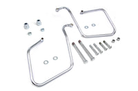 HARLEY Chrom Satteltaschenhalter-Set Passend für 2008-2017 FXD, 2008-2017 FXDWG,