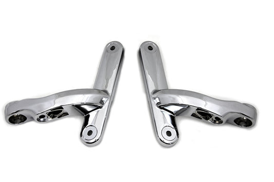 HARLEY Chrom Spotlampenhalter Set passend für 2014-UP FLT,
