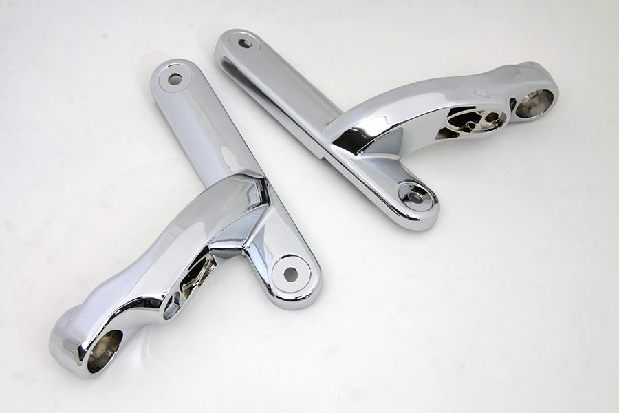 HARLEY Chrom Spotlampenhalter Set passend für 2014-UP FLT,