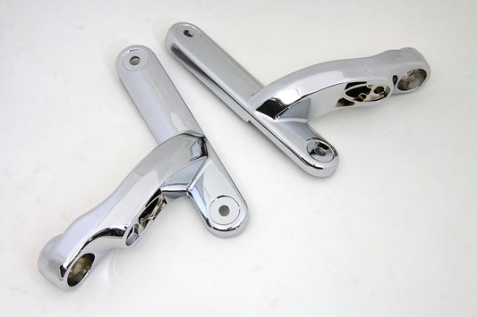 HARLEY Chrom Spotlampenhalter Set passend für 2014-UP FLT,