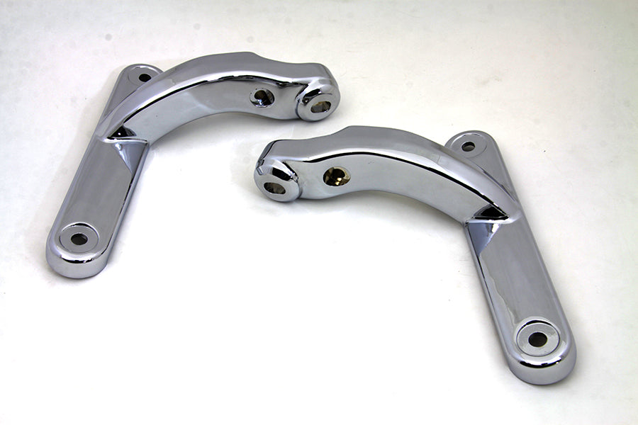 HARLEY Chrom Spotlampenhalter Set passend für 2014-UP FLT,