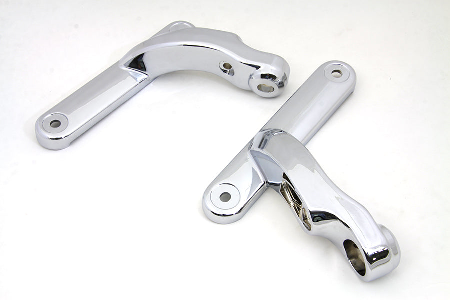 HARLEY Chrom Spotlampenhalter Set passend für 2014-UP FLT,