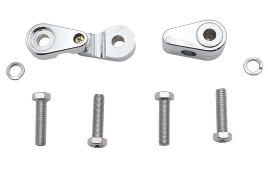 HARLEY Chrome Turn Signal Clamp Set Fits 0-  Custom, application