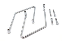 HARLEY Chrom-Satteltaschen-Halterungssatz, passend für 1986–2006 FLST, 1984–2005 FXST,