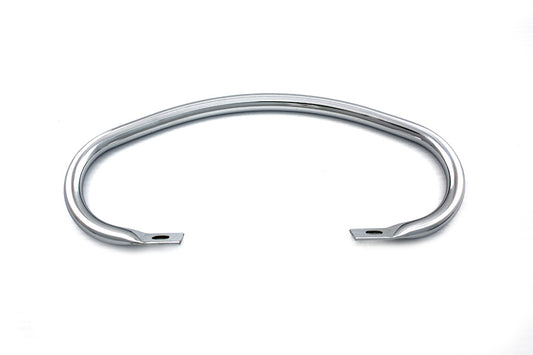 HARLEY Chrome Seat Handrail Fits 0-  Custom, application for K style seats