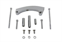 HARLEY Chrom Seitenmontage Rücklicht Halterung Gebogen Passend für 1989-UP FXST, 1991-2017 FXD,