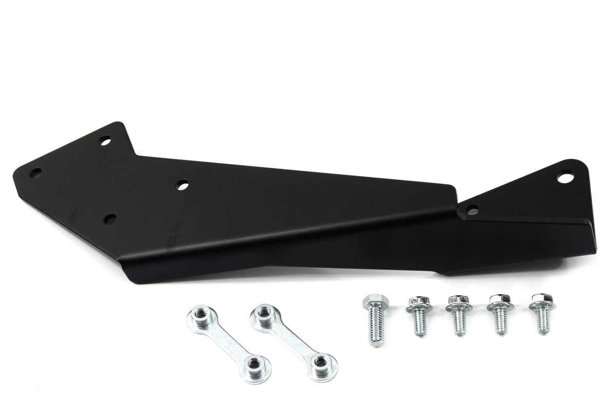 HARLEY Wyatt Gatling Exhaust Bracket Black fits 2004-2013 XL,