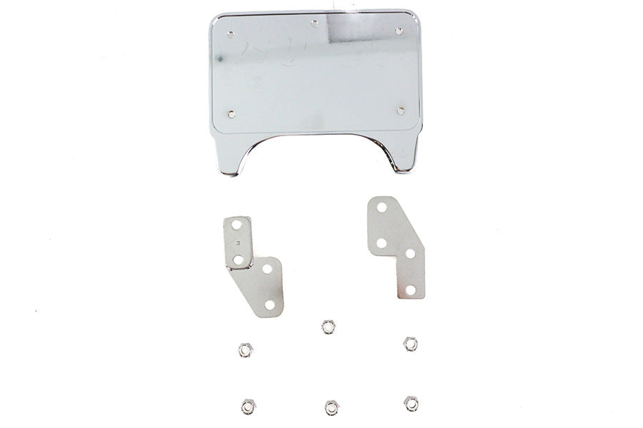 HARLEY Chrom-Billet-Nummernschildhalter Passend für 1991-2008 FLT, 1978-1984 FLH, 1986-2008 FLST,
