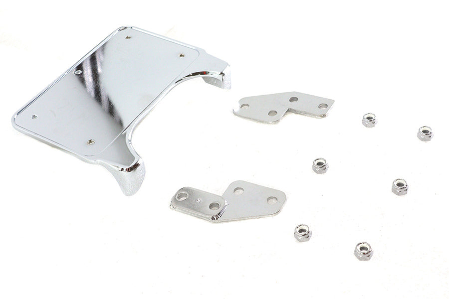 HARLEY Chrom-Billet-Nummernschildhalter Passend für 1991-2008 FLT, 1978-1984 FLH, 1986-2008 FLST,