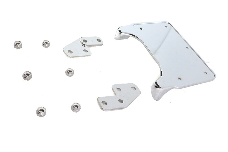HARLEY Chrom-Billet-Nummernschildhalter Passend für 1991-2008 FLT, 1978-1984 FLH, 1986-2008 FLST,