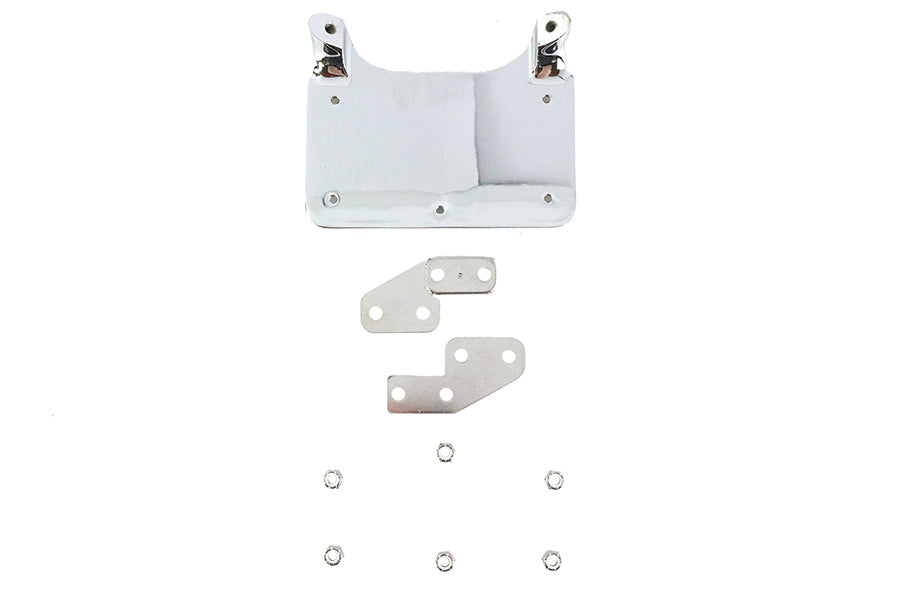 HARLEY Chrom-Billet-Nummernschildhalter Passend für 1991-2008 FLT, 1978-1984 FLH, 1986-2008 FLST,