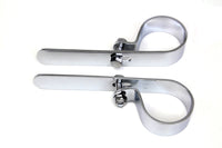 HARLEY Chrom 1-3/4 Zoll Auspuff "P" Schellen Set Passend für 0- Zoll Custom, Anwendung