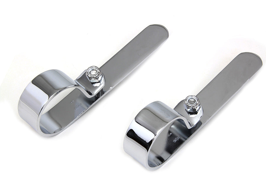 HARLEY Chrom 1-3/4 Zoll Auspuff "P" Schellen Set Passend für 0- Zoll Custom, Anwendung