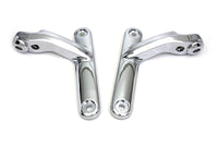 HARLEY Chrome Spotlampen-Halterungs-Set passend für 1997-2013 FLT, 1997-2013 FLHT,