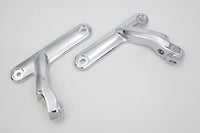 HARLEY Chrome Spotlampen-Halterungs-Set passend für 1997-2013 FLT, 1997-2013 FLHT,
