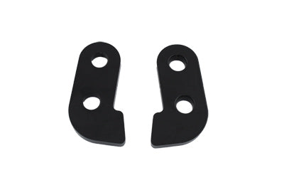 HARLEY Rear Fender Mount Weld On Brackets Black fits 0-  Custom,